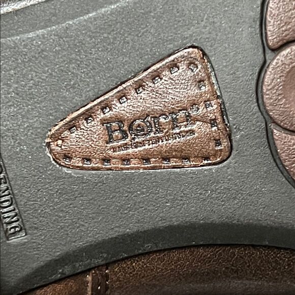 Born Lizzie Tall Brown Leather Studded Riding Boot - Picture 12 of 15